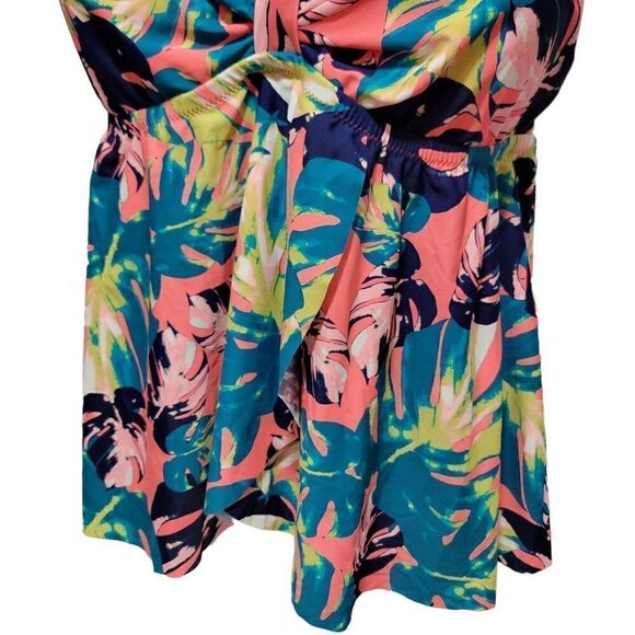 Raisins Curve Atlantic Tankini Swim Top Women Size 24W Multicolor Swimsuit NWT - Picture 5 of 13
